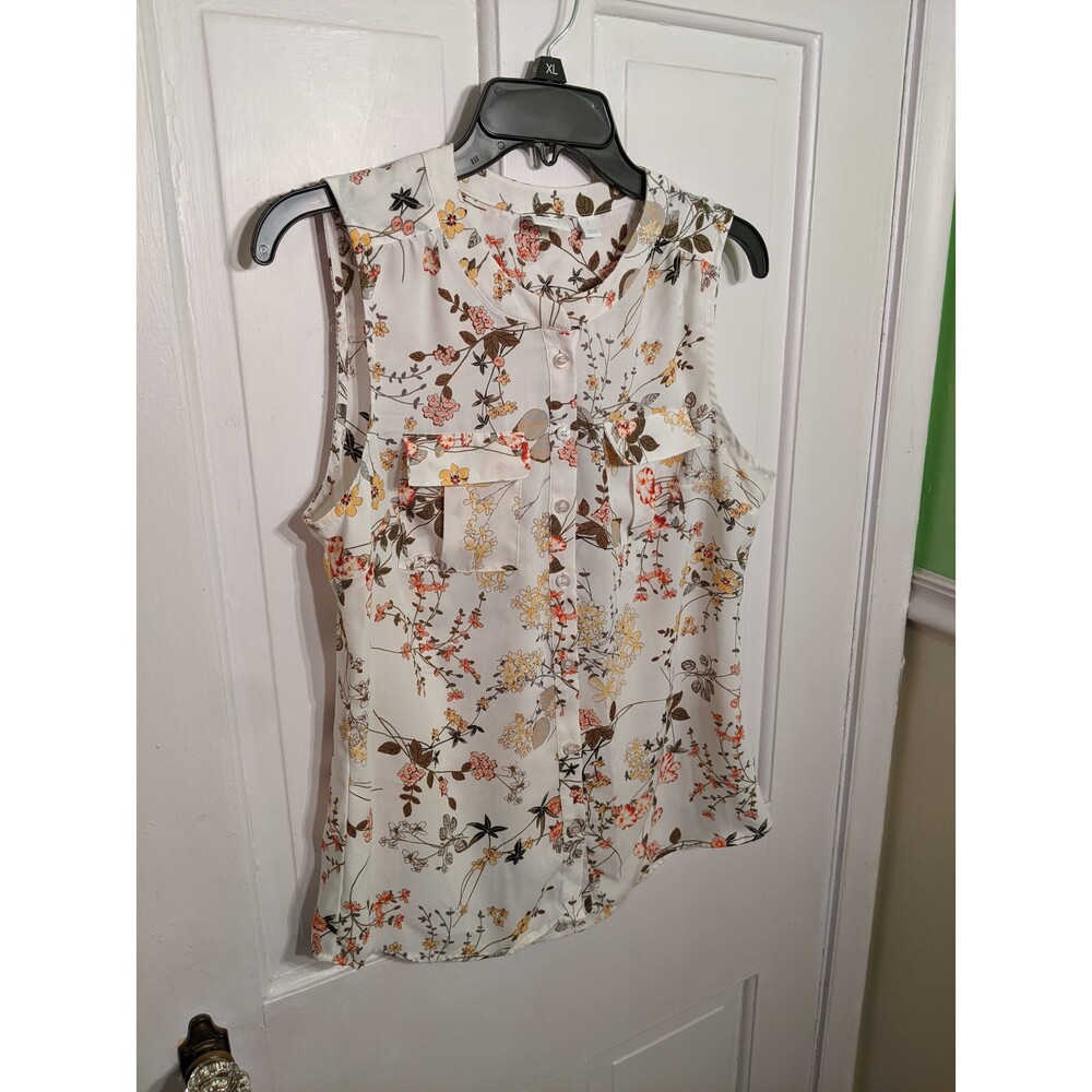 SOHO New York & Company Sleeveless Blouse Size S